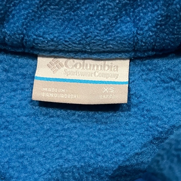 Blue Columbia fleece pullover - Picture 6 of 6